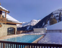outdoor, sky, swimming pool, snow, water